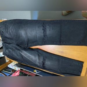 Kancan jeans with holes in the knees